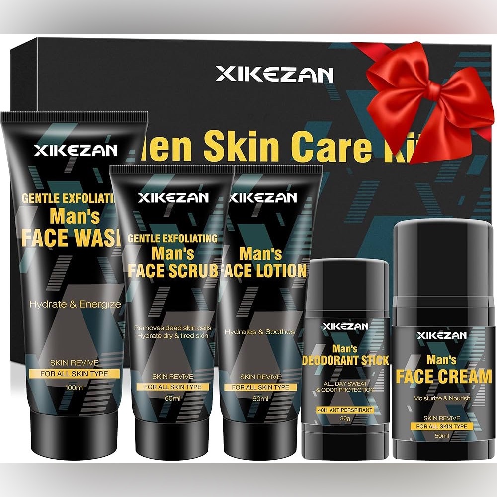 5-PC Men’s Skin Care Kit – NIB 💪🖤